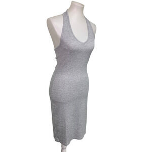 New Ambiance Womens Large Stretchy Body Con Cotton Rayon Backless Dress